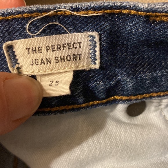 Madewell The Perfect Jean Short Size 25 - Picture 3 of 7
